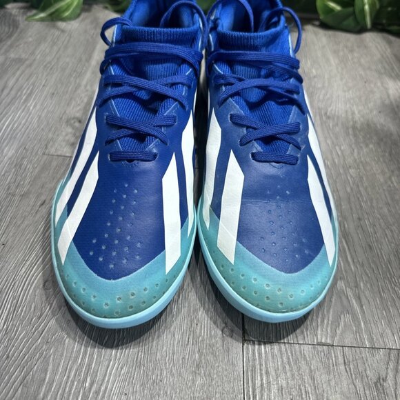 Adidas X Crazyfast.3 Indoor Soccer Shoes Blue US Size M  7 W 8 / ID9338 main image 9